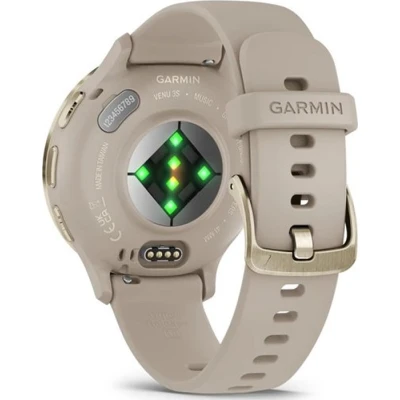 Смарт-годинник Garmin Venu 3S, French Gray + Soft Gold, GPS (010-02785-02) [010-02785-02-B] — фото 6