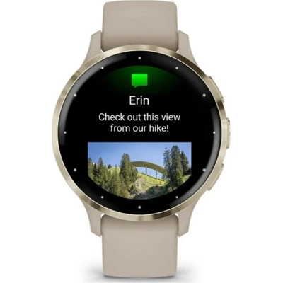 Смарт-годинник Garmin Venu 3S, French Gray + Soft Gold, GPS (010-02785-02) [010-02785-02-B] — фото 7