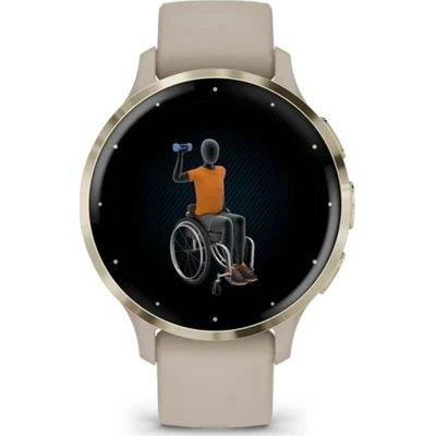 Смарт-годинник Garmin Venu 3S, French Gray + Soft Gold, GPS (010-02785-02) [010-02785-02-B] — фото 8
