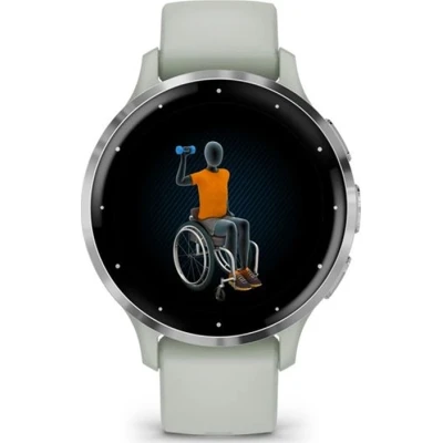 Смарт-годинник Garmin Venu 3S, Sage Gray + Passivated, GPS (010-02785-01) [010-02785-01-B] — фото 8
