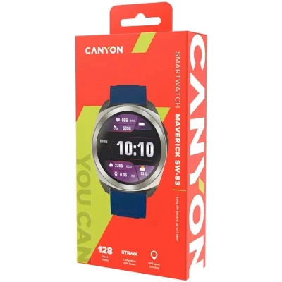 Смарт-годинник Canyon Maveric SW-83 GPS Silver (CNS-SW83SS) [CNS-SW83SS-B] — фото 7
