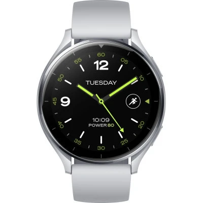 Смарт-годинник Xiaomi Watch 2 Sliver Case With Gray TPU Strap — фото 2