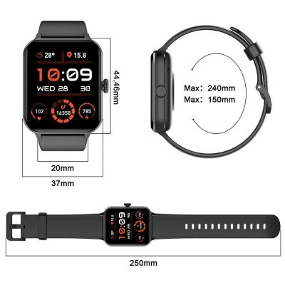 Смарт-годинник Blackview R50 Black — фото 2