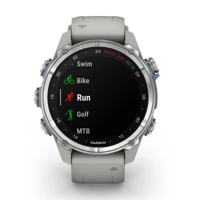 Смарт-годинник Garmin Descent Mk3, 43mm, Passvtd Steel/Fog Gry, Dive Computer, GPS дайвінг комп'ютер — фото 2