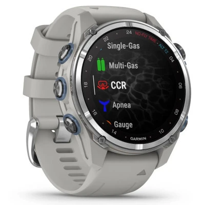 Смарт-годинник Garmin Descent Mk3, 43mm, Passvtd Steel/Fog Gry, Dive Computer, GPS дайвінг комп'ютер (010-02753-04) [010-02753-04-B] — фото 3
