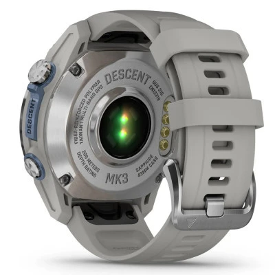 Смарт-годинник Garmin Descent Mk3, 43mm, Passvtd Steel/Fog Gry, Dive Computer, GPS дайвінг комп'ютер (010-02753-04) [010-02753-04-B] — фото 6