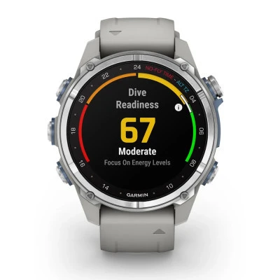 Смарт-годинник Garmin Descent Mk3, 43mm, Passvtd Steel/Fog Gry, Dive Computer, GPS дайвінг комп'ютер (010-02753-04) [010-02753-04-B] — фото 9