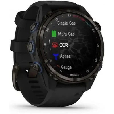 Смарт-годинник Garmin Descent Mk3i, 43mm, Crbn Gry DLC Ti/Blk, Dive Computer, GPS дайвінг комп'ютер (010-02753-11) [010-02753-11-B] — фото 3