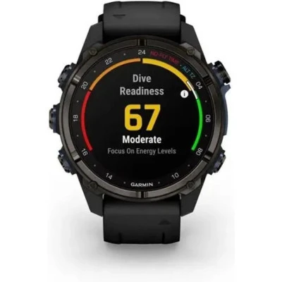 Смарт-годинник Garmin Descent Mk3i, 43mm, Crbn Gry DLC Ti/Blk, Dive Computer, GPS дайвінг комп'ютер (010-02753-11) [010-02753-11-B] — фото 8