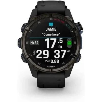 Смарт-годинник Garmin Descent Mk3i, 43mm, Crbn Gry DLC Ti/Blk, Dive Computer, GPS дайвінг комп'ютер (010-02753-11) [010-02753-11-B] — фото 9