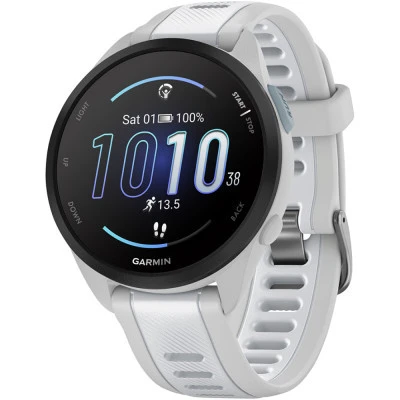Смарт-годинник Garmin Forerunner 165 Music, Mist Grey/Whitestone, GPS