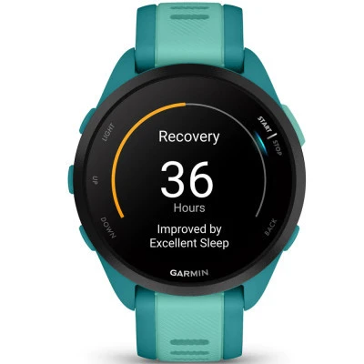 Смарт-годинник Garmin Forerunner 165 Music, Turquoise/Aqua, GPS — фото 2
