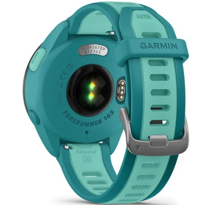 Смарт-годинник Garmin Forerunner 165 Music, Turquoise/Aqua, GPS (010-02863-32) [010-02863-32-B] — фото 6
