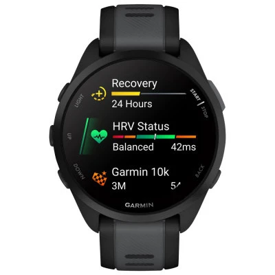 Смарт-годинник Garmin Forerunner 165, GPS, Black/Slate Grey, GPS — фото 2