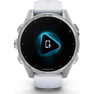 Смарт-годинник Garmin fenix 8 43mm, AMOLED, Glass, BareSS/Whitestone, WhitestoneBn — фото 2