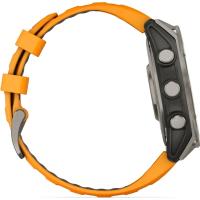 Смарт-часы Garmin fenix 8 47mm, AMOLED, Saph, Ti/Bare/Grpht, SparkOrg/GrphtBd, (010-02904-11) [010-02904-11-B] — фото 4