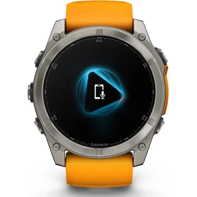 Смарт-часы Garmin fenix 8 51mm, AMOLED, Saph, Ti/Bare/Grpht, SparkOrg/GrphtBd, (010-02905-11) [010-02905-11-B] — фото 11