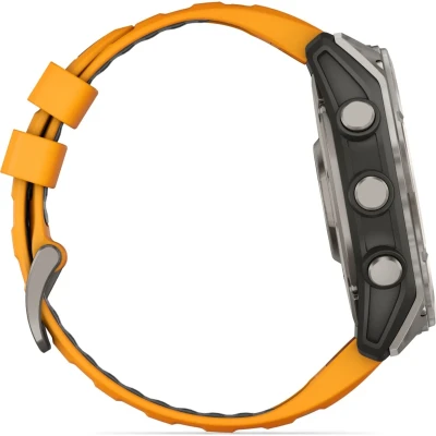 Смарт-часы Garmin fenix 8 51mm, AMOLED, Saph, Ti/Bare/Grpht, SparkOrg/GrphtBd, (010-02905-11) [010-02905-11-B] — фото 4