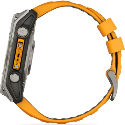 Смарт-часы Garmin fenix 8 51mm, AMOLED, Saph, Ti/Bare/Grpht, SparkOrg/GrphtBd, (010-02905-11) [010-02905-11-B] — фото 5