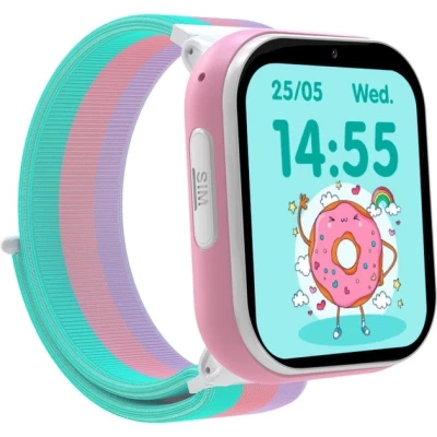Смарт-годинник Gelius Pro GP-PK008 (Rainbow) White Kids smart watch with GPS/4G (Pro GP-PK008 (Rainbow) White) [ProGP-PK008(Rainbow)White-B] — фото 3