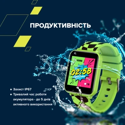 Смарт-часы Canyon Joyce KW-43 DUAL BT Music Green (CNE-KW43YB) [CNE-KW43YB-B] — фото 11