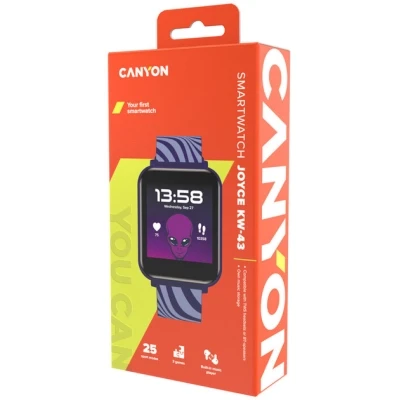 Смарт-годинник Canyon Joyce KW-43 DUAL BT Music Blue (CNE-KW43BL) [CNE-KW43BL-B] — фото 7