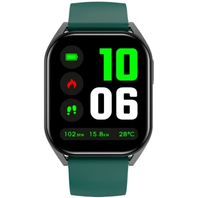 Смарт-годинник Canyon Chatter SW-58 BT-CALL Black Green — фото 2