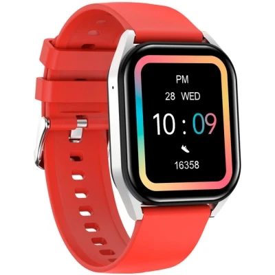 Смарт-годинник Canyon Chatter SW-58 BT-CALL Silver Red (CNS-SW58RR) [CNS-SW58RR-B] — фото 3