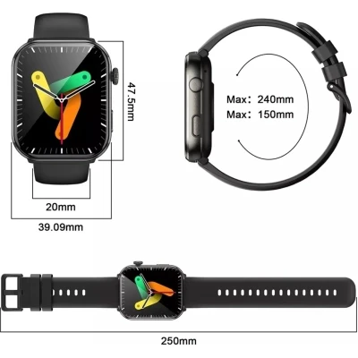 Смарт-часы Blackview R60 Black (6931548318699) [6931548318699-B] — фото 7