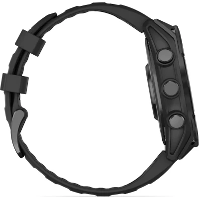 Смарт-часы Garmin fenix 8 47mm, AMOLED, Glass/SS, SlateGray Steel/Black, BlkBnd, GPS (010-02904-00) [010-02904-00-B] — фото 4