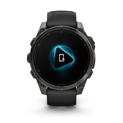 Смарт-часы Garmin fenix 8 47mm, AMOLED, Saph, CrbnGryTi/Blk, Blk/PebbleGryBnd, GPS (010-02904-21) [010-02904-21-B] — фото 12