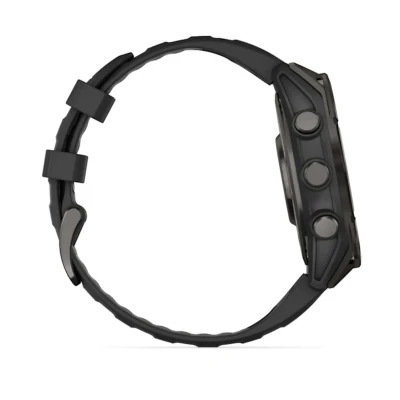 Смарт-часы Garmin fenix 8 47mm, AMOLED, Saph, CrbnGryTi/Blk, Blk/PebbleGryBnd, GPS (010-02904-21) [010-02904-21-B] — фото 4