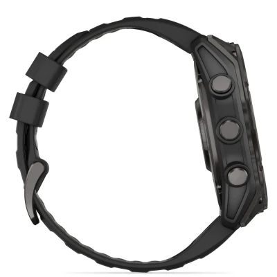 Смарт-годинник Garmin fenix 8 51mm, AMOLED, Glass/SS, SlateGray Steel/Black,BlkBnd, GPS (010-02905-00) [010-02905-00-B] — фото 4