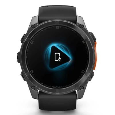 Смарт-годинник Garmin fenix 8 51mm, AMOLED, Glass/SS, SlateGray Steel/Black,BlkBnd, GPS (010-02905-00) [010-02905-00-B] — фото 9