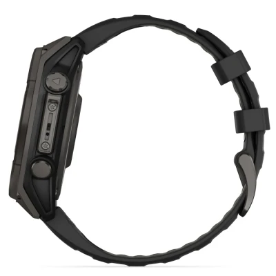 Смарт-годинник Garmin fenix 8 47mm,Saph Solar,CrbnGry Ti/Blk,Blk/PblGryBnd (010-02906-11) [010-02906-11-B] — фото 5