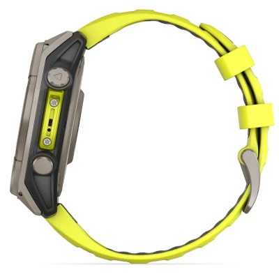 Смарт-часы Garmin fenix 8 47mm,Saph Solar, BareTi/Graphite,AmpYe/GrphBnd (010-02906-21) [010-02906-21-B] — фото 5