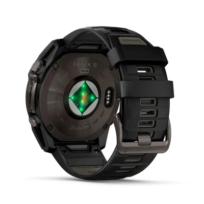 Смарт-годинник Garmin fenix 8 51mm,Saph Solar,CrbnGry Ti/Blk,Blk/PblGryBnd (010-02907-11) [010-02907-11-B] — фото 11