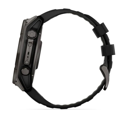 Смарт-часы Garmin fenix 8 51mm,Saph Solar,CrbnGry Ti/Blk,Blk/PblGryBnd (010-02907-11) [010-02907-11-B] — фото 12