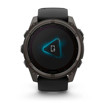 Смарт-часы Garmin fenix 8 51mm,Saph Solar,CrbnGry Ti/Blk,Blk/PblGryBnd (010-02907-11) [010-02907-11-B] — фото 6