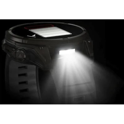 Смарт-годинник Garmin fenix 8 51mm,Saph Solar,CrbnGry Ti/Blk,Blk/PblGryBnd (010-02907-11) [010-02907-11-B] — фото 8