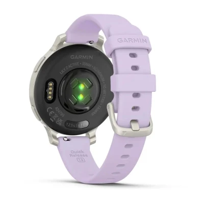 Смарт-годинник Garmin Lily 2 Active, Silver/Jasmine Purple, Silicone, (010-02891-01) [010-02891-01-B] — фото 6
