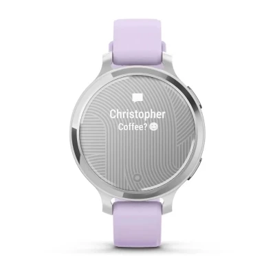 Смарт-годинник Garmin Lily 2 Active, Silver/Jasmine Purple, Silicone, (010-02891-01) [010-02891-01-B] — фото 8