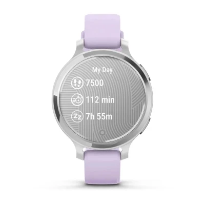 Смарт-годинник Garmin Lily 2 Active, Silver/Jasmine Purple, Silicone, (010-02891-01) [010-02891-01-B] — фото 9