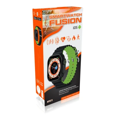 Смарт-годинник Media-Tech Smartwath FUSION Black-Green (MT872) [MT872-B] — фото 12