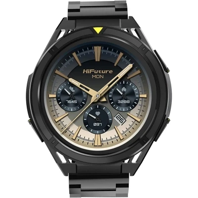 Смарт-годинник HiFuture active black-yellow