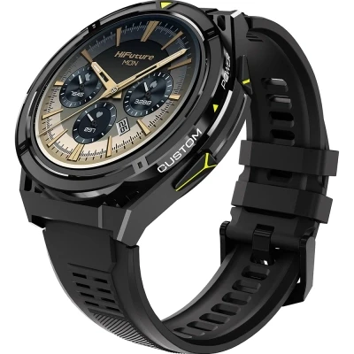 Смарт-годинник HiFuture active black-yellow — фото 2