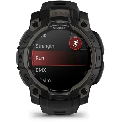 Смарт-годинник Garmin Instinct 3, 45mm, AMOLED, Black Bezel with Black Band, GPS (010-02936-00) [010-02936-00-B] — фото 4