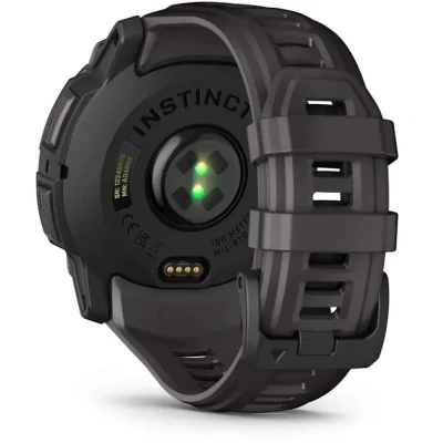 Смарт-годинник Garmin Instinct 3, 50mm, AMOLED, Black Bezel with Charcoal Band, GPS (010-03020-00) [010-03020-00-B] — фото 5