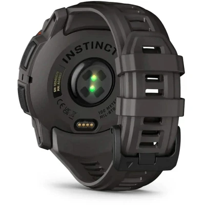Смарт-годинник Garmin Instinct 3, 50mm, Solar, Black Bezel with Charcoal Band, GPS (010-02935-00) [010-02935-00-B] — фото 5