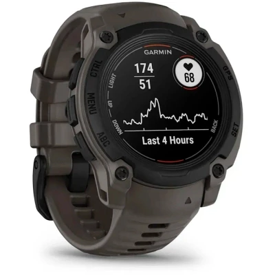 Смарт-часы Garmin Instinct E, 40 mm, Black Bezel with Charcoal Band, GPS смарт-годинник (010-02932-00) [010-02932-00-B] — фото 3